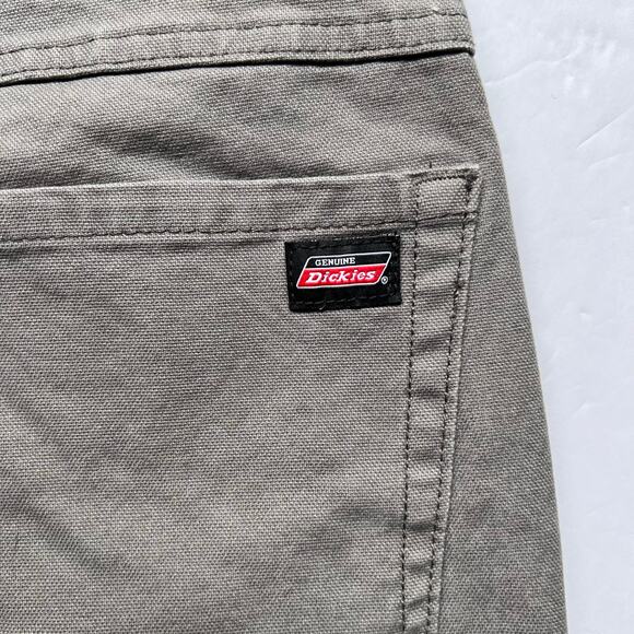 Dickies Carpenter Workwear Shorts Work Wear Cotton Shorts Gray 30 Canvas - Picture 3 of 10